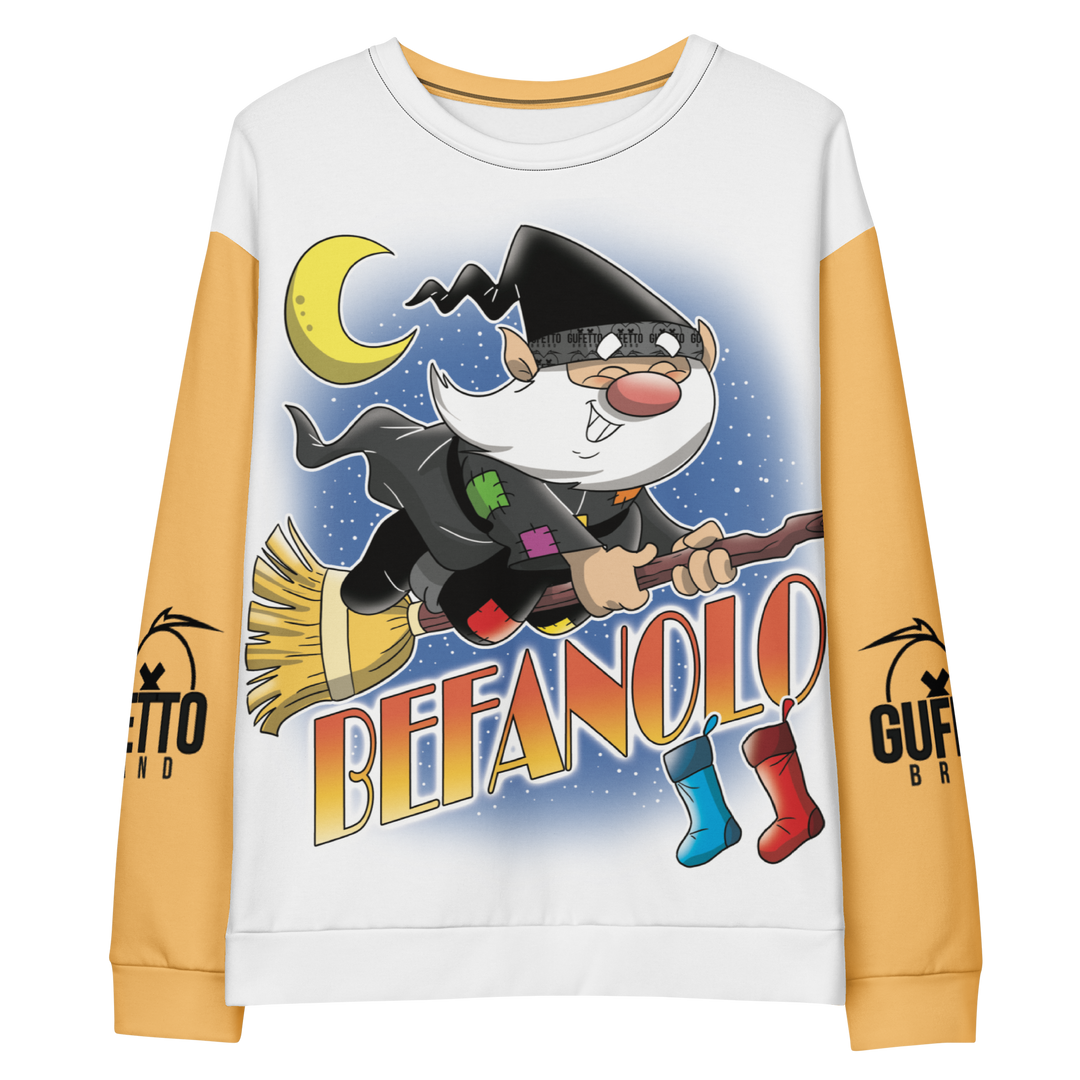 Felpa unisex Uomo/Donna BEFANOLO - Gufetto Brand 