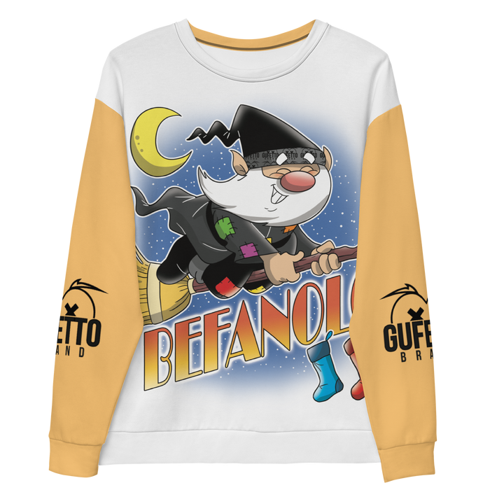 Felpa unisex Uomo/Donna BEFANOLO - Gufetto Brand 