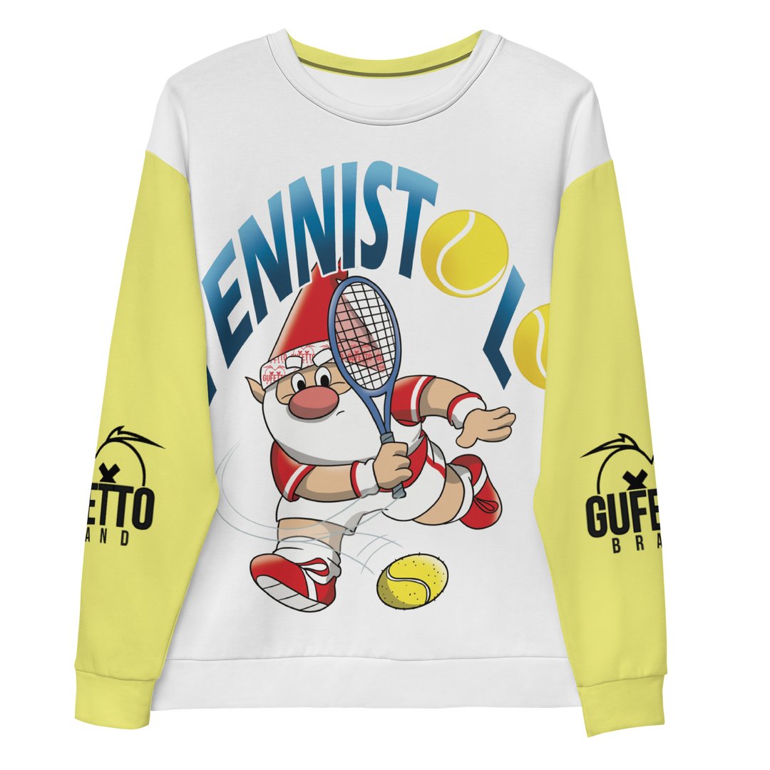 Felpa unisex Uomo/Donna TENNISTOLO - Gufetto Brand 