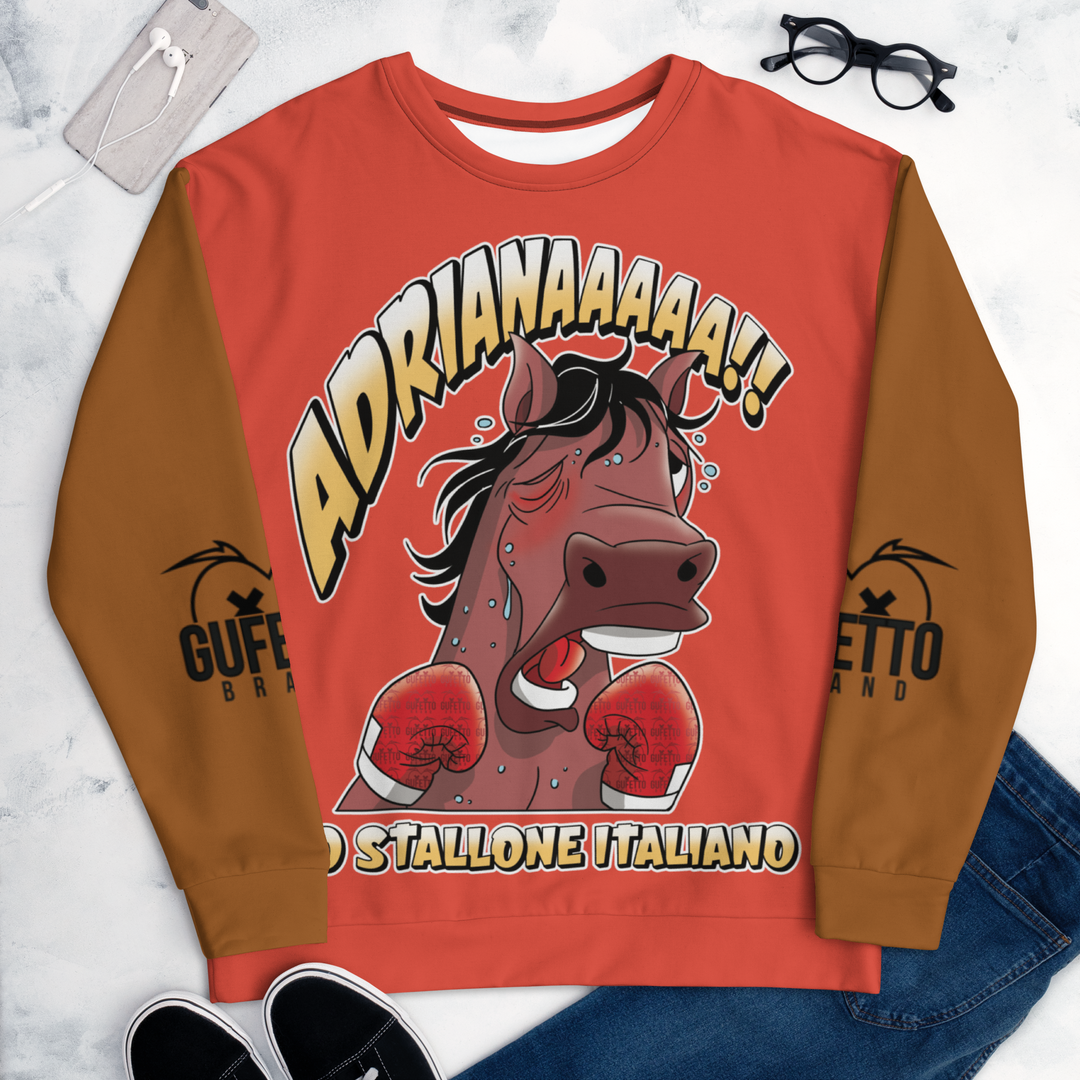 Felpa unisex Uomo/Donna ADRIANA - Gufetto Brand 