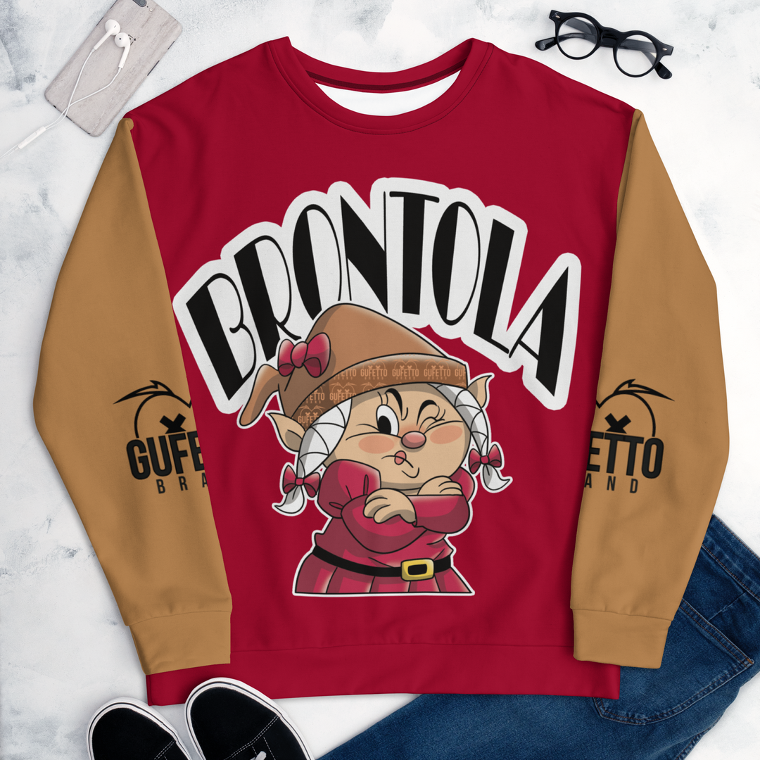 Felpa unisex Uomo/Donna BRONTOLA - Gufetto Brand 