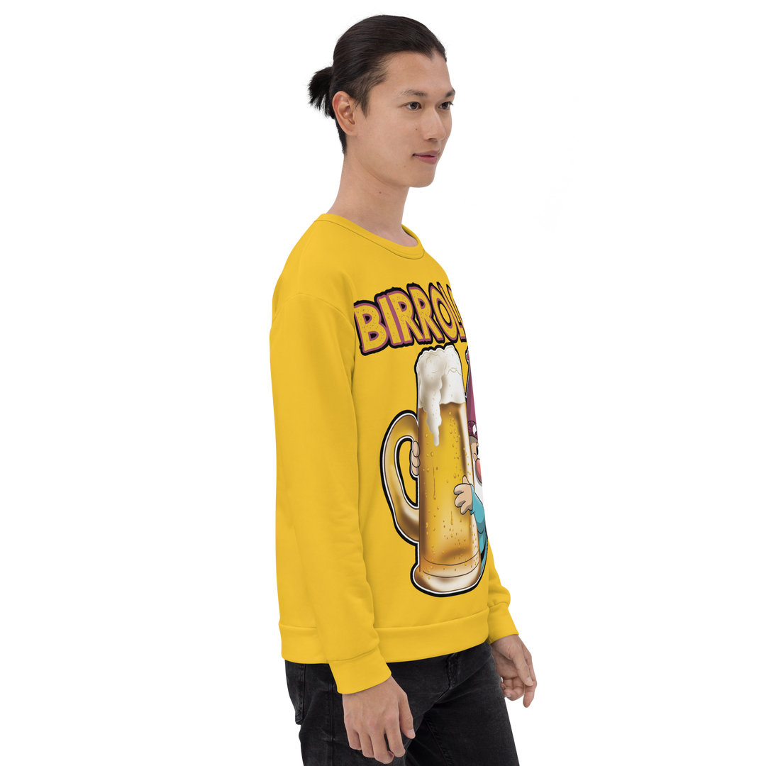 Felpa unisex Uomo/Donna Birrolo Yellow Edition