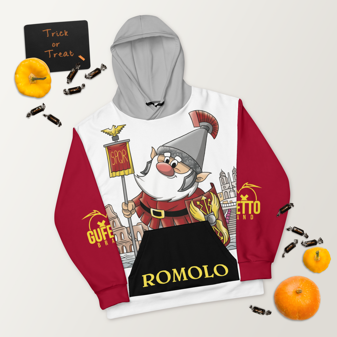 Felpa con cappuccio Uomo/Donna ROMOLO - Gufetto Brand 