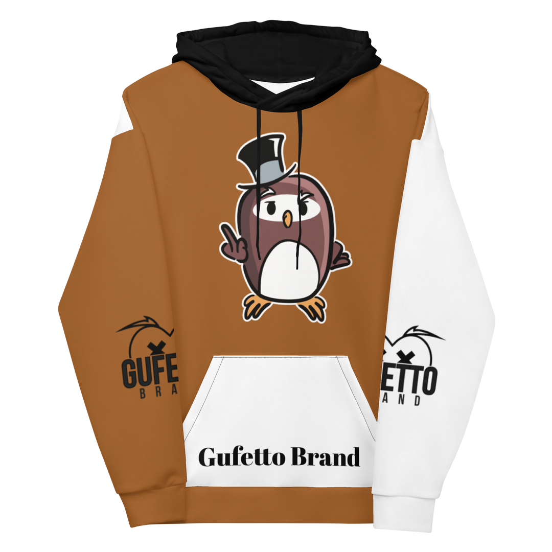 Felpa con cappuccio Uomo/Donna GUFETTO FUCK - Gufetto Brand 