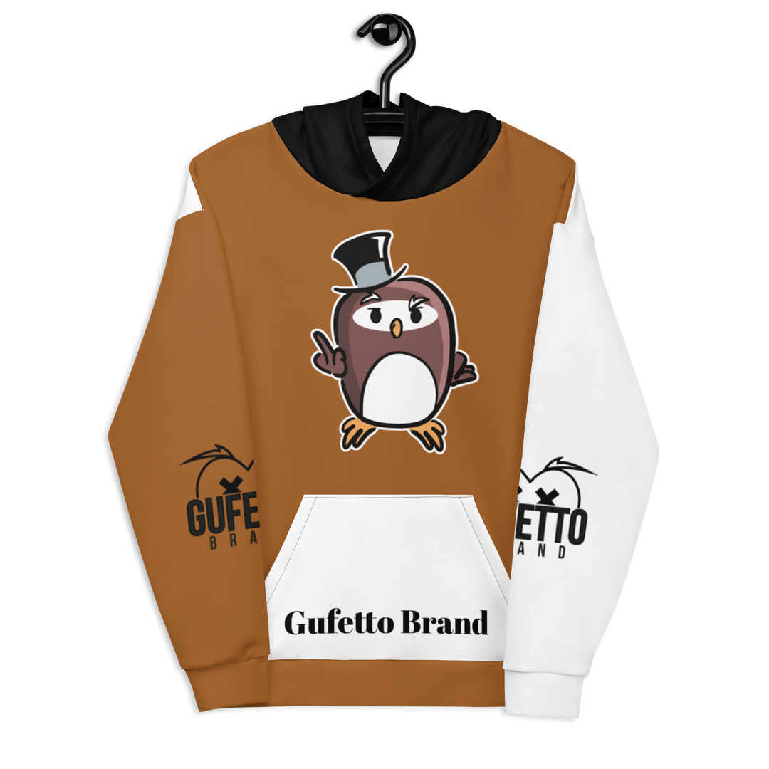 Felpa con cappuccio Uomo/Donna GUFETTO FUCK - Gufetto Brand 