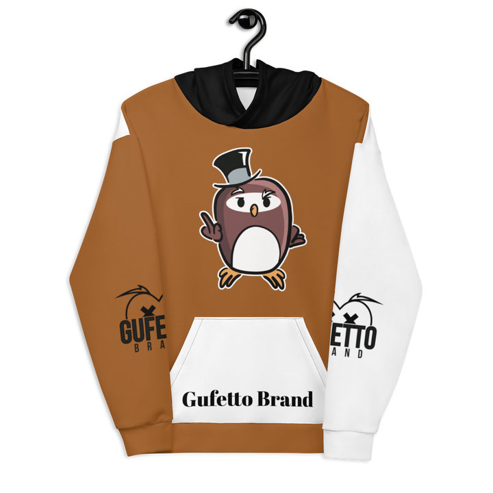 Felpa con cappuccio Uomo/Donna GUFETTO FUCK - Gufetto Brand 