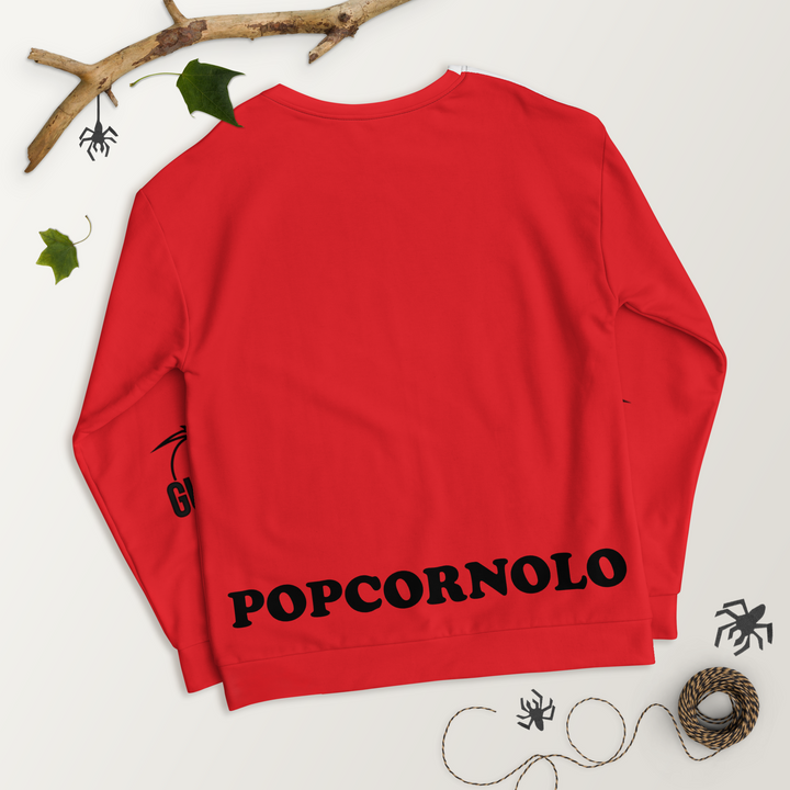 Felpa unisex Uomo/Donna POPCORNOLO - Gufetto Brand 