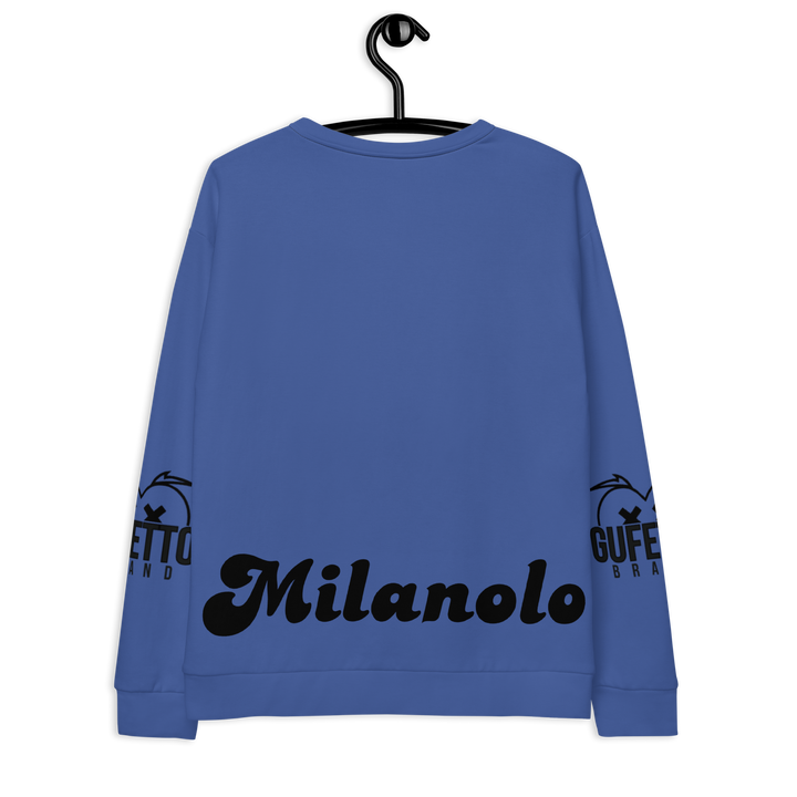 Felpa unisex Uomo/Donna MILANOLO - Gufetto Brand 