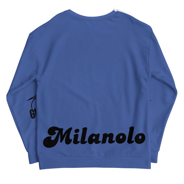 Felpa unisex Uomo/Donna MILANOLO - Gufetto Brand 