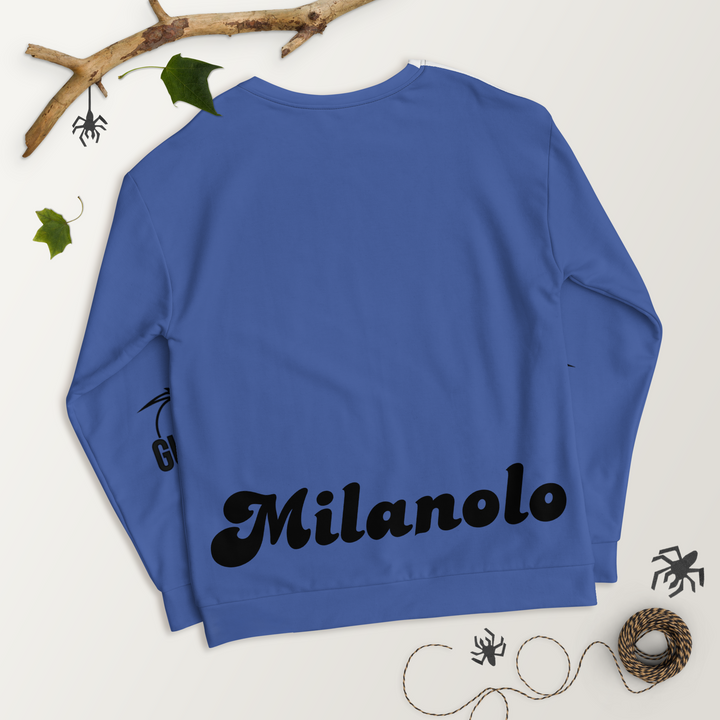 Felpa unisex Uomo/Donna MILANOLO - Gufetto Brand 