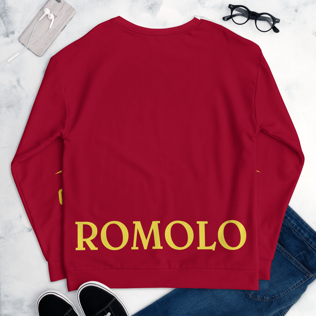 Felpa unisex Uomo/Donna ROMOLO - Gufetto Brand 