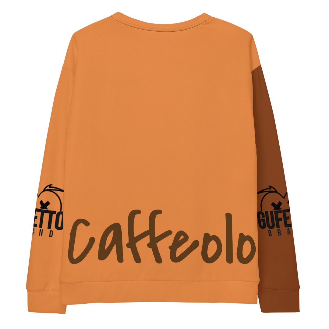 Felpa unisex Uomo/Donna CAFFEOLO 2 - Gufetto Brand 