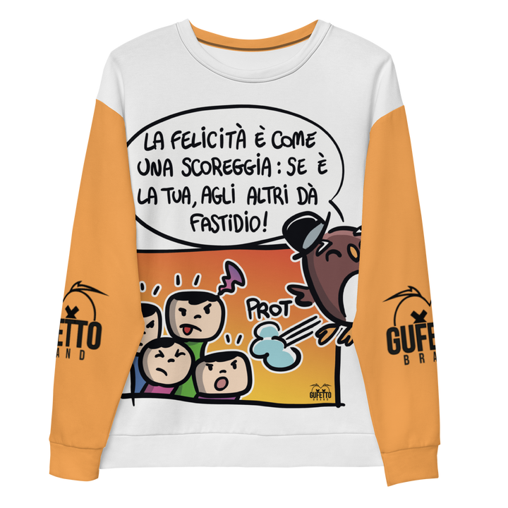 Felpa unisex Uomo/Donna SCOREGGIA - Gufetto Brand 