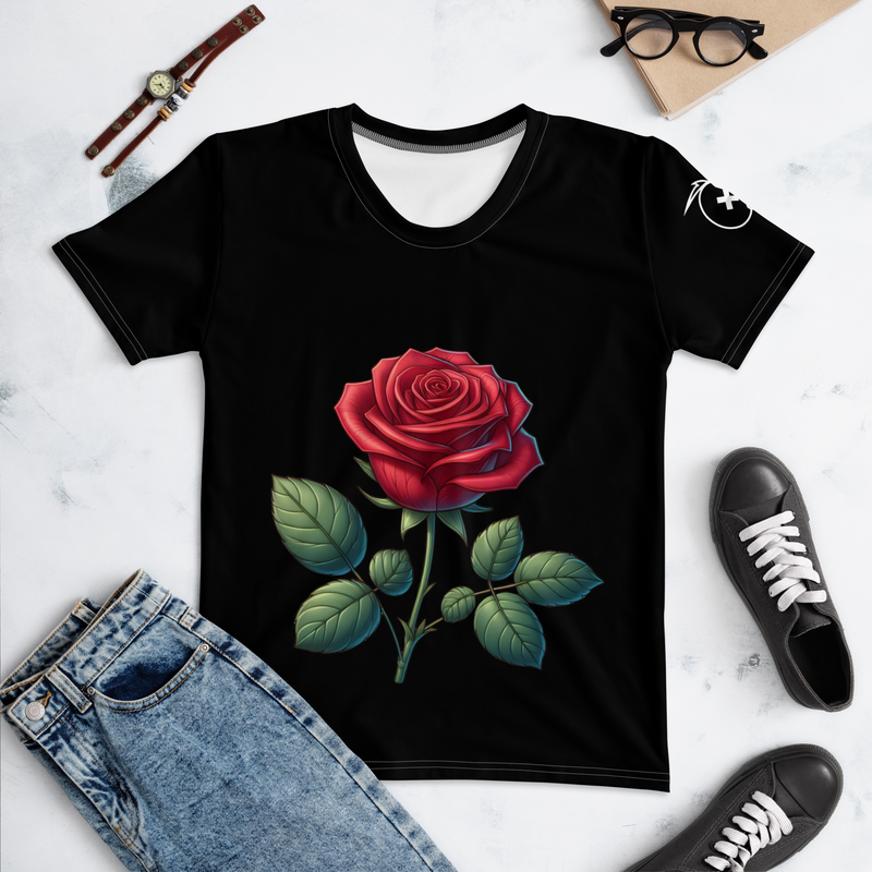 T-shirt donna ROSE 2 - Gufetto Brand 