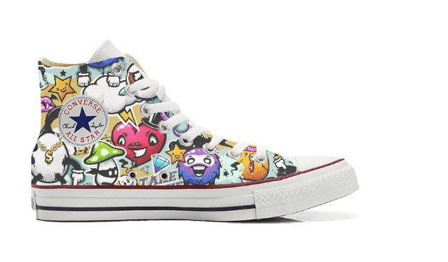 Sneakers Converse Alte Original Cartoon EDITION ( C888359 ) - Gufetto Brand 