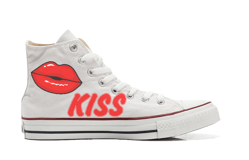 Sneakers Converse Alte Original KiSS ( K097543 ) - Gufetto Brand 