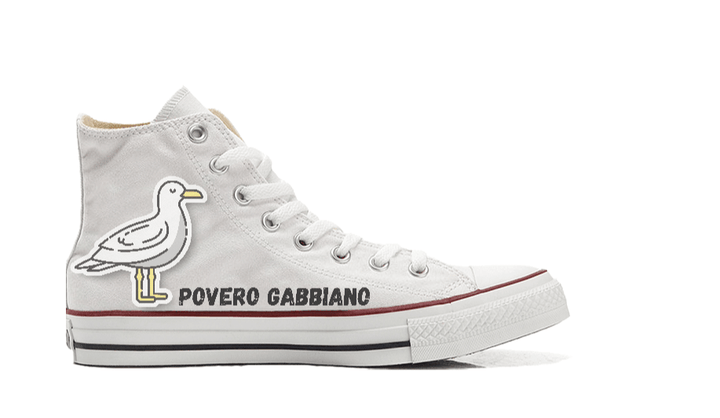 Sneakers Converse Alte Original Povero Gabbiano ( P5792043 ) - Gufetto Brand 