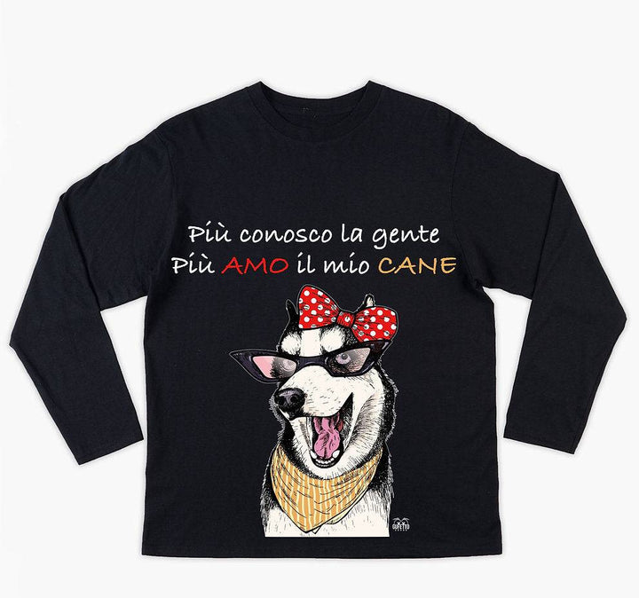 T-shirt Donna Il Mio Cane ( M579832 ) - Gufetto Brand 