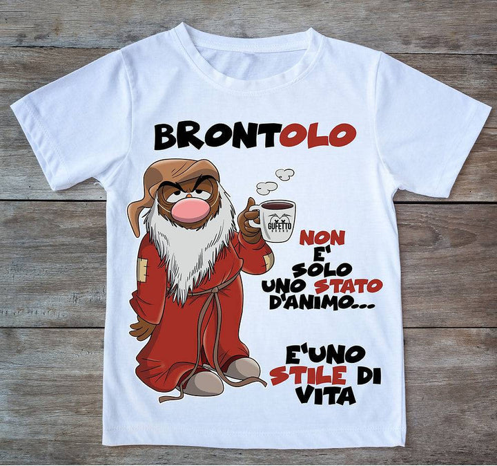 T-shirt Uomo Brontolo Sleep ( B320965 ) - Gufetto Brand 