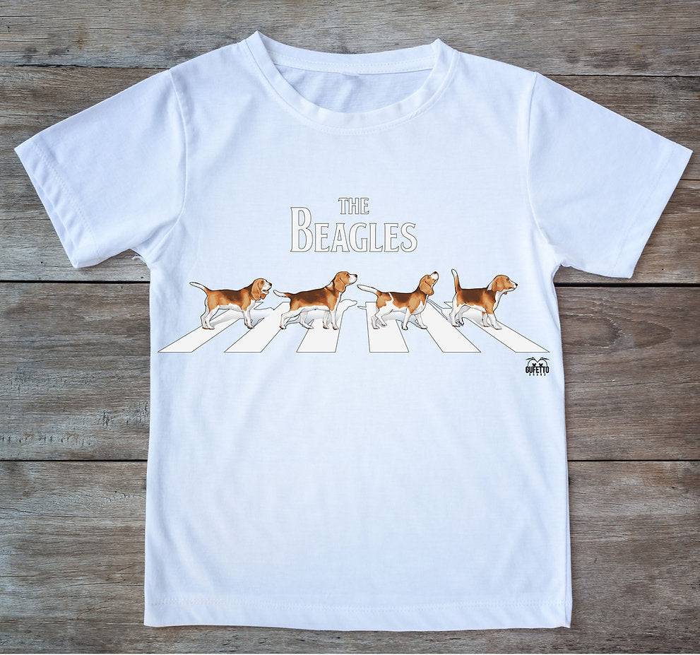 T-shirt Uomo The Beagles ( B342189 ) - Gufetto Brand 