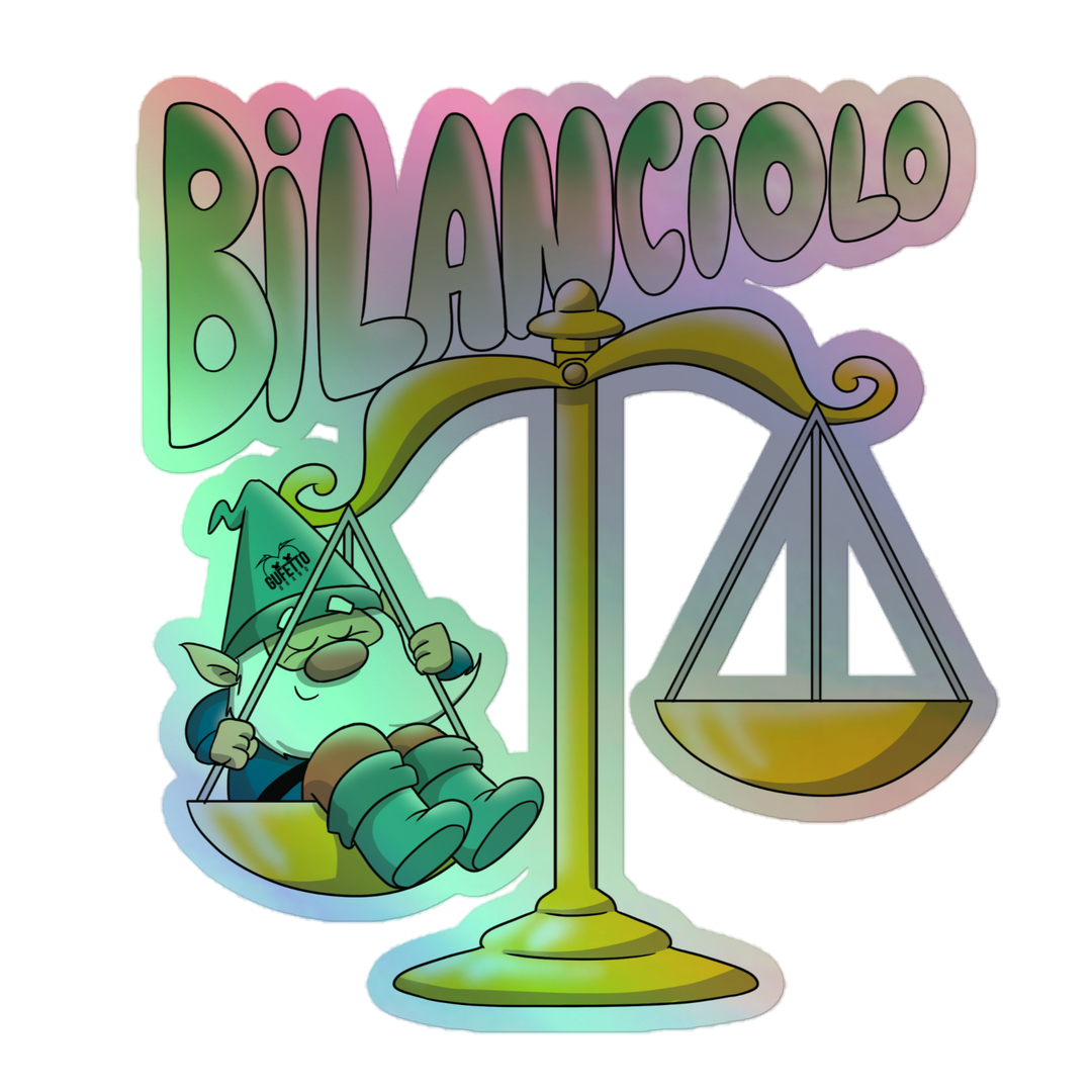 Adesivi olografici BILANCIOLO - Gufetto Brand 