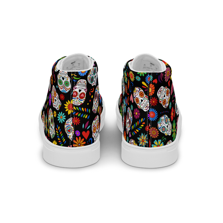 Sneakers alte in tela da uomo SKULL EDITION - Gufetto Brand 