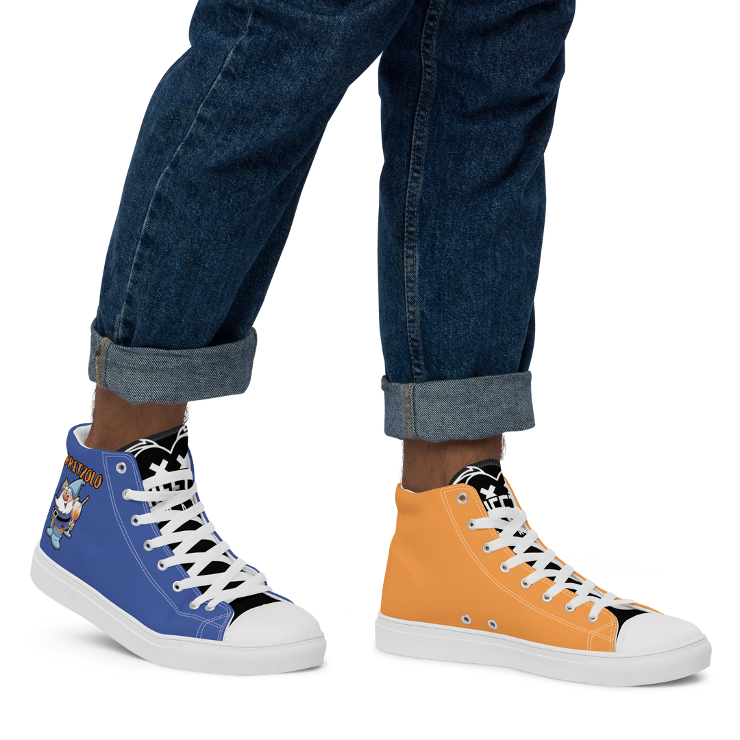 Sneakers alte in tela da uomo SPRITZOLO