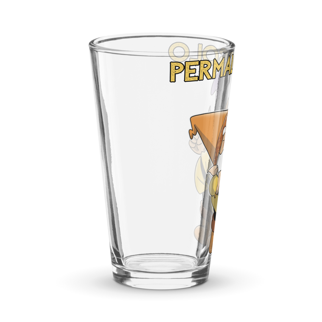 Bicchiere da birra PERMALOSOLO - Gufetto Brand 