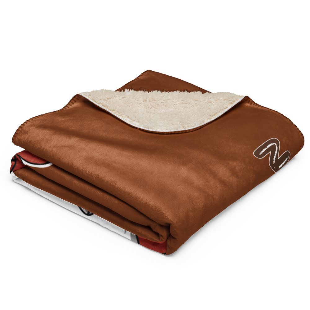 Coperta sherpa NUTELLOLO - Gufetto Brand 