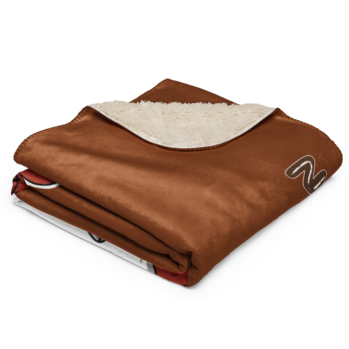 Coperta sherpa NUTELLOLO - Gufetto Brand 