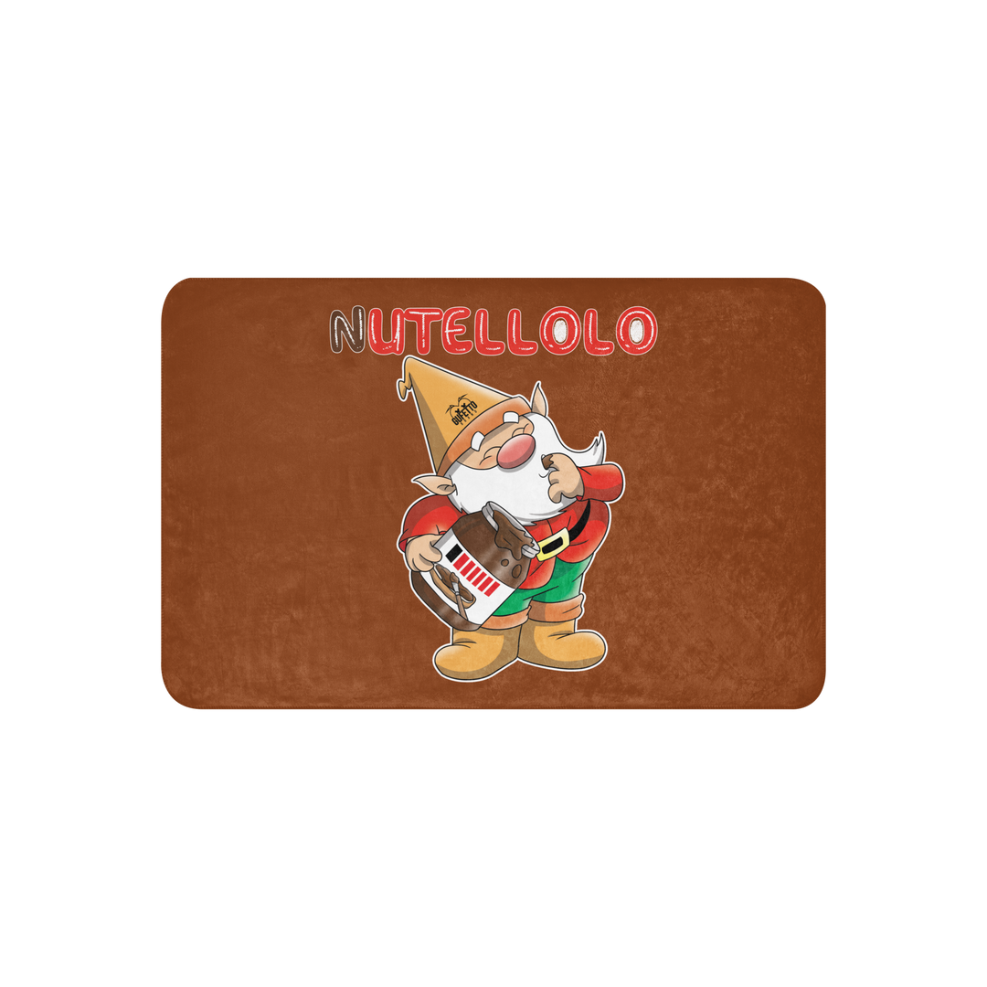 Coperta sherpa NUTELLOLO - Gufetto Brand 