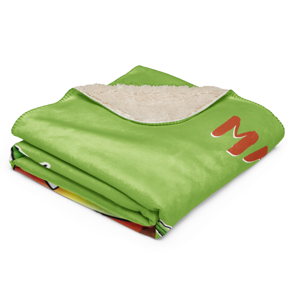 Coperta sherpa MARIJUANOLO - Gufetto Brand 