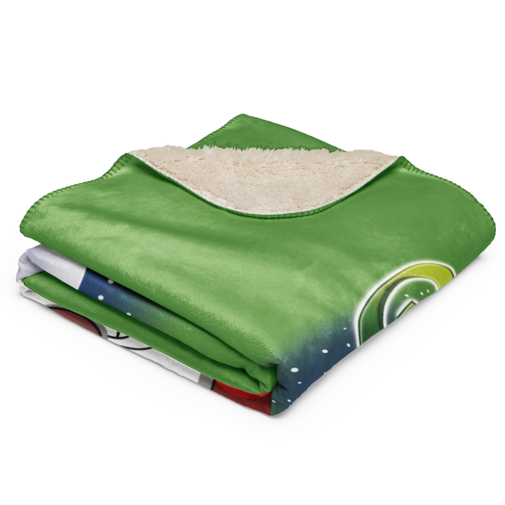 Coperta sherpa GRINCHOLO - Gufetto Brand 