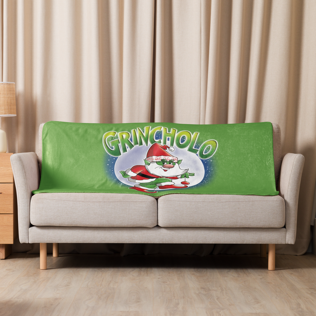 Coperta sherpa GRINCHOLO - Gufetto Brand 