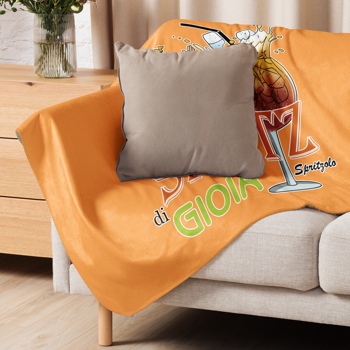 Coperta sherpa SPRITZ DI GIOIA