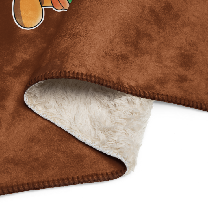 Coperta sherpa NUTELLOLO - Gufetto Brand 