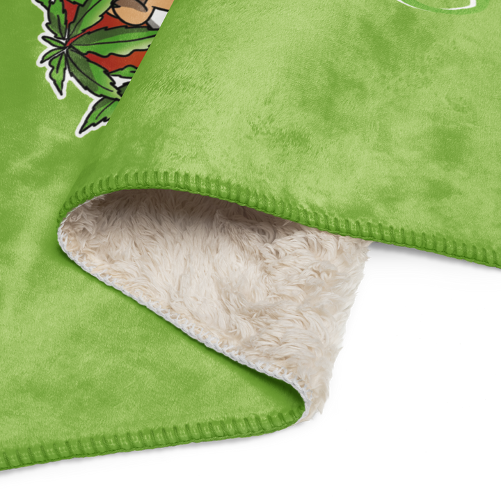 Coperta sherpa MARIJUANOLO - Gufetto Brand 