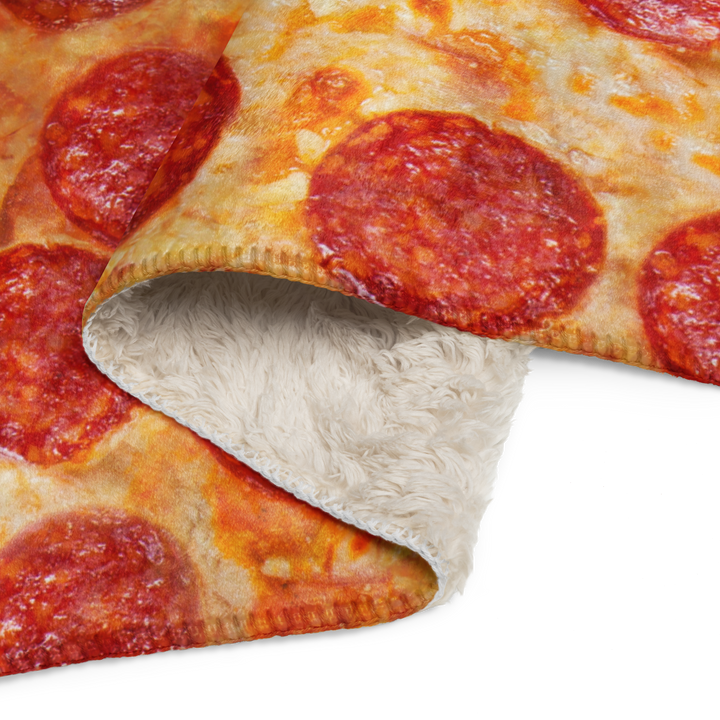 Coperta sherpa PIZZA - Gufetto Brand 