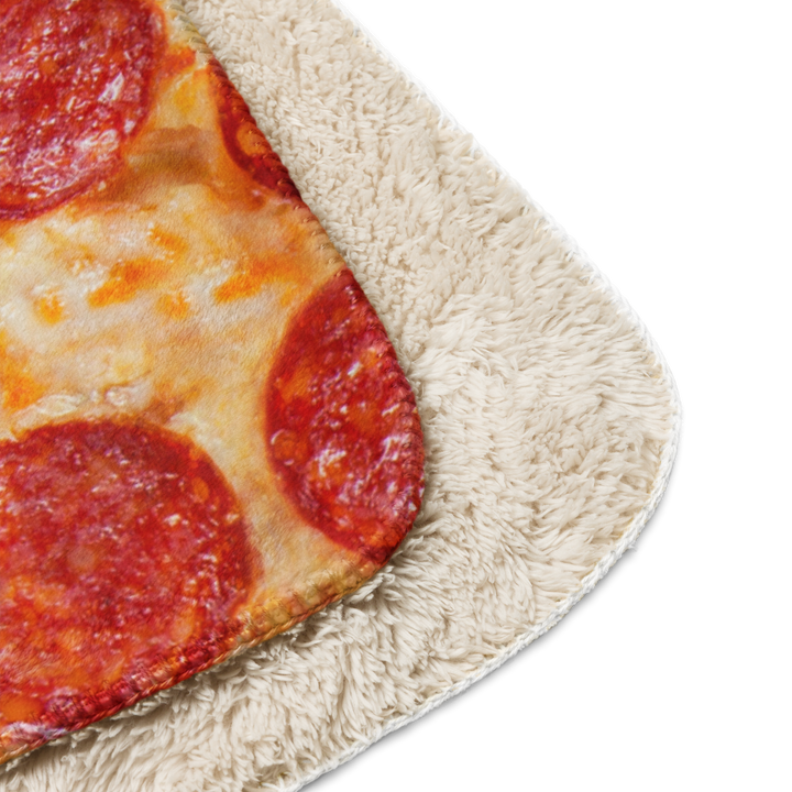 Coperta sherpa PIZZA - Gufetto Brand 