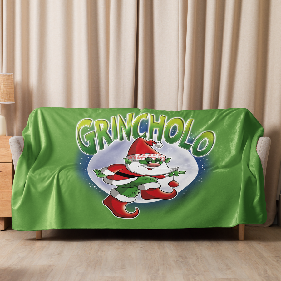 Coperta sherpa GRINCHOLO - Gufetto Brand 