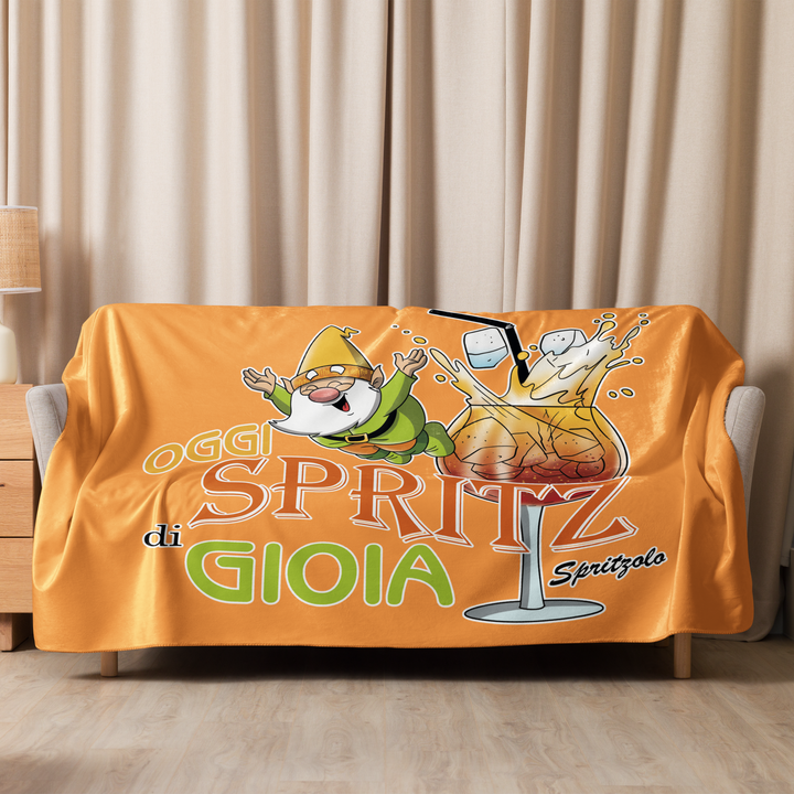 Coperta sherpa SPRITZ DI GIOIA