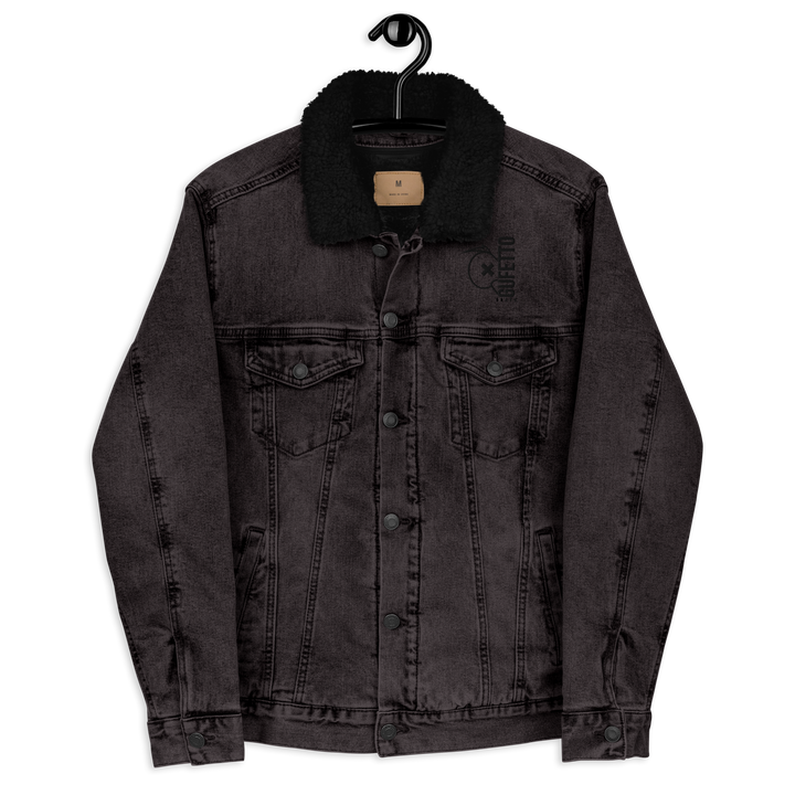 Giacca di jeans sherpa unisex Gufetto Brand - Gufetto Brand 