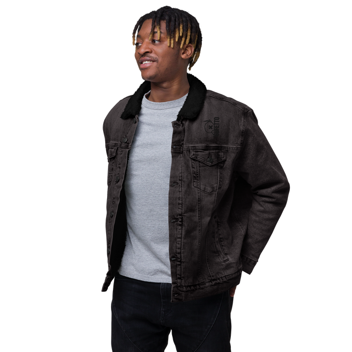 Giacca di jeans sherpa unisex Gufetto Brand - Gufetto Brand 