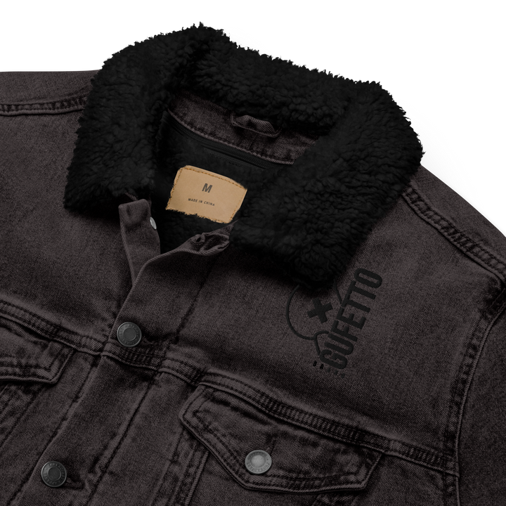 Giacca di jeans sherpa unisex Gufetto Brand - Gufetto Brand 