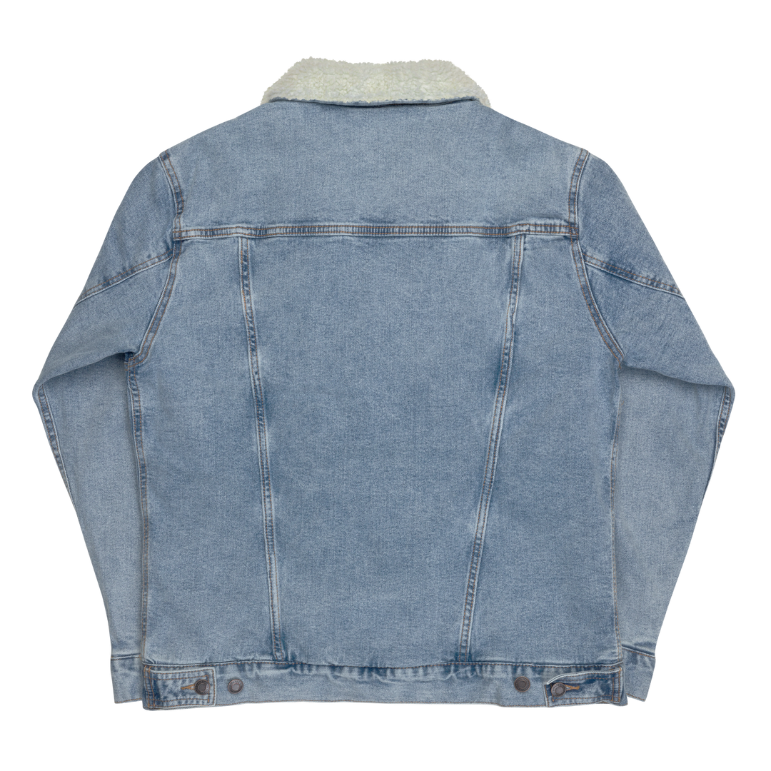 Giacca di jeans sherpa unisex Gufetto Brand - Gufetto Brand 