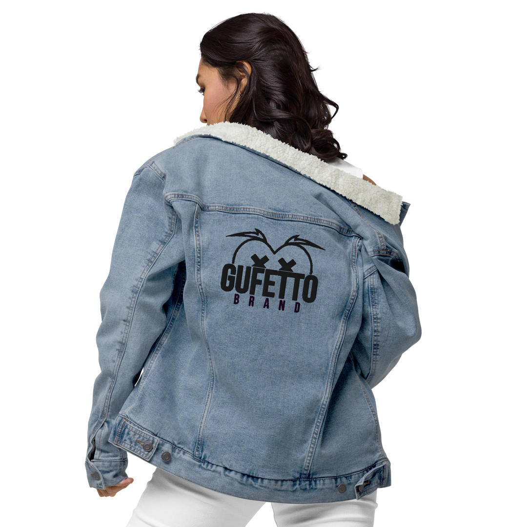 Giacca di jeans sherpa unisex Gufetto Brand - Gufetto Brand 