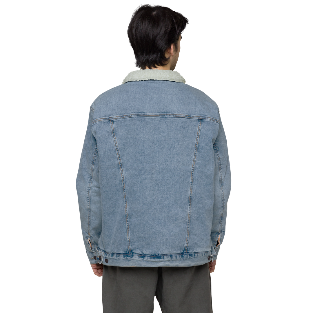 Giacca di jeans sherpa unisex Gufetto Brand - Gufetto Brand 