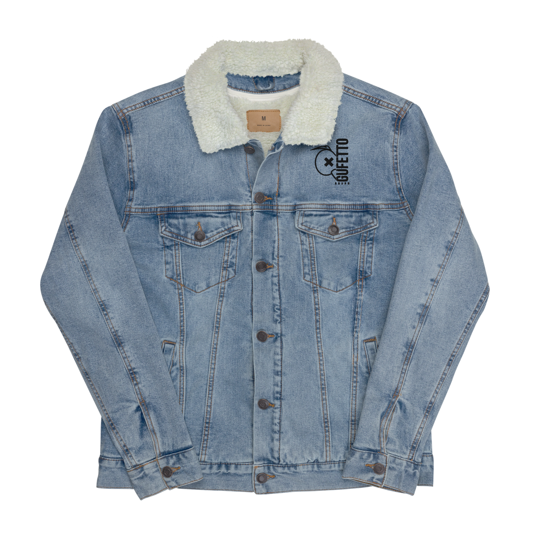 Giacca di jeans sherpa unisex Gufetto Brand - Gufetto Brand 