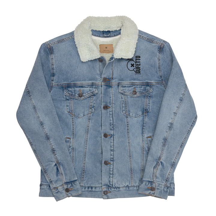 Giacca di jeans sherpa unisex Gufetto Brand - Gufetto Brand 