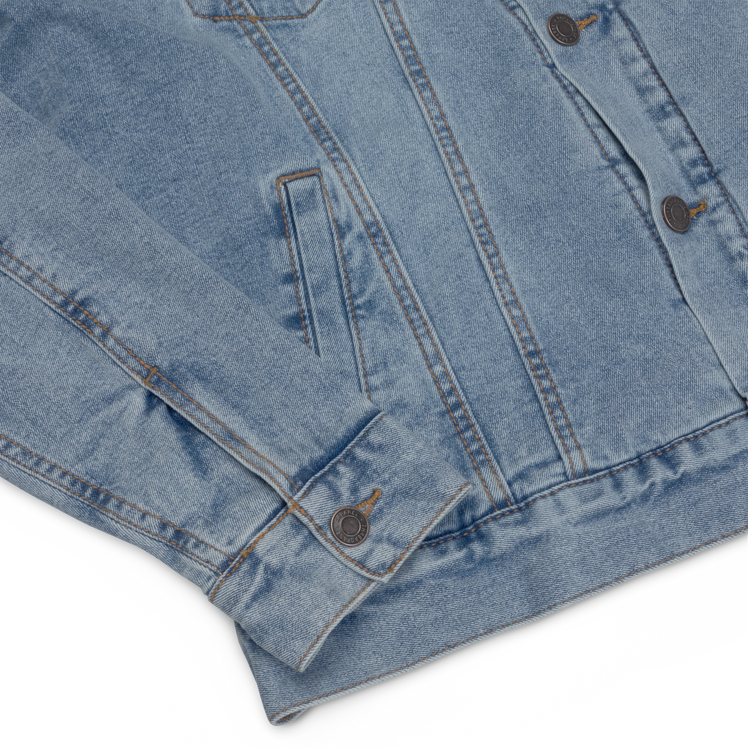 Giacca di jeans sherpa unisex Gufetto Brand - Gufetto Brand 